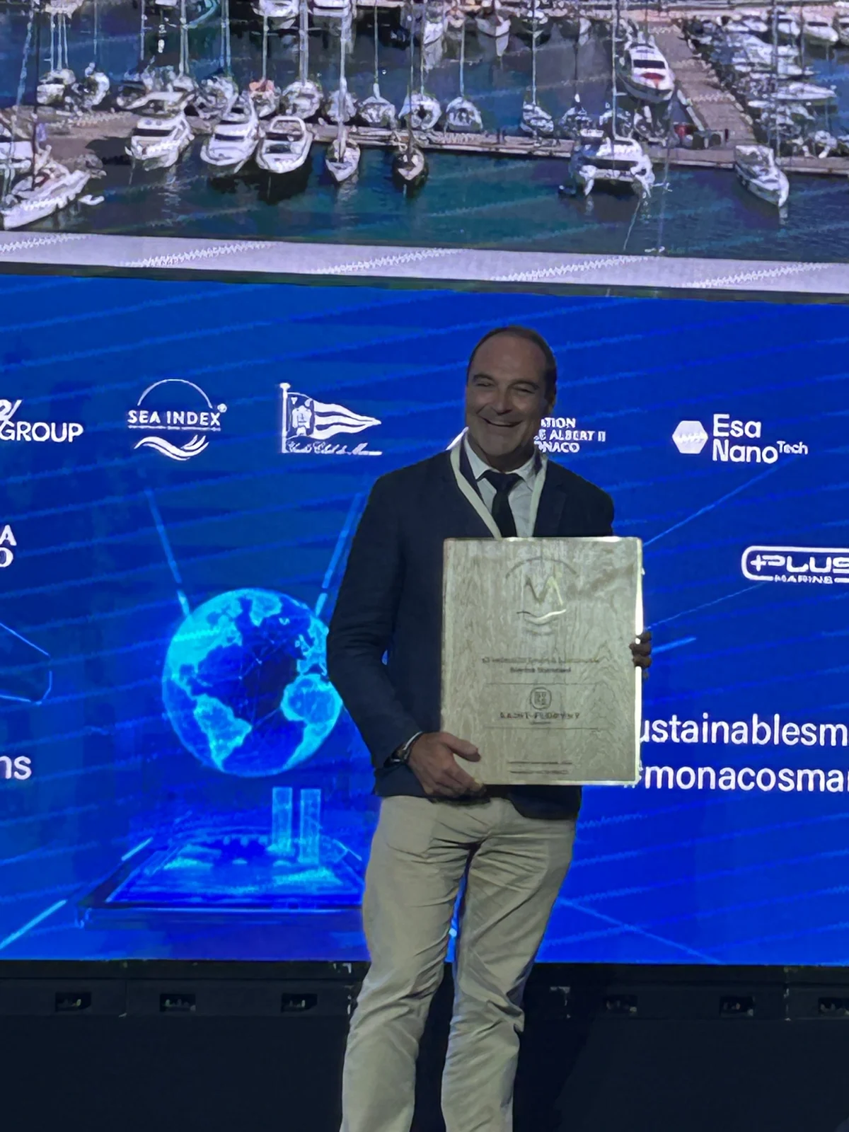 S3 recognition ceremony for Port de Saint-Florent in Monaco